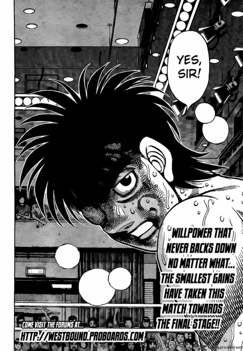 Hajime no Ippo: Fighting Spirit, Chapter 891 image 18